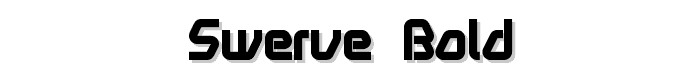 Swerve  Bold font